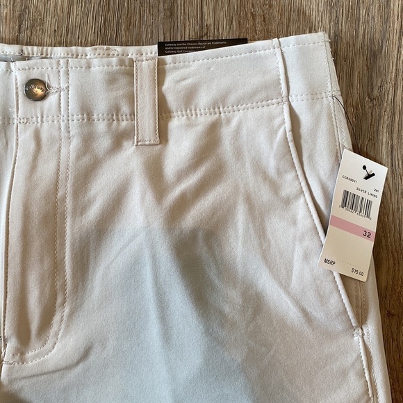 CALLAWAY Khaki golf shorts - Picture 4 of 5